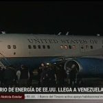 (VENEZUELA) SECRETARIO DE ENERGÍA DE EEUU CHRIS WRIGHT LLEGÓ AL PAÍS