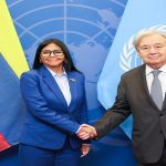 (EEUU) PRESIDENTA RODRÍGUEZ SOSTUVO REUNIÓN CON EL SECRETARIO GENERAL DE LA ONU ANTÓNIO GUTERRES