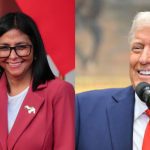 (EEUU) PRESIDENTES DONALD TRUMP Y DELCY RODRÍGUEZ SE REÚNEN EN NUEVA YORK (+VIDEO)