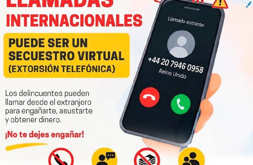 (VENEZUELA) CICPC ALERTA A LA CIUDADANÍA SOBRE «SECUESTRO VIRTUAL»