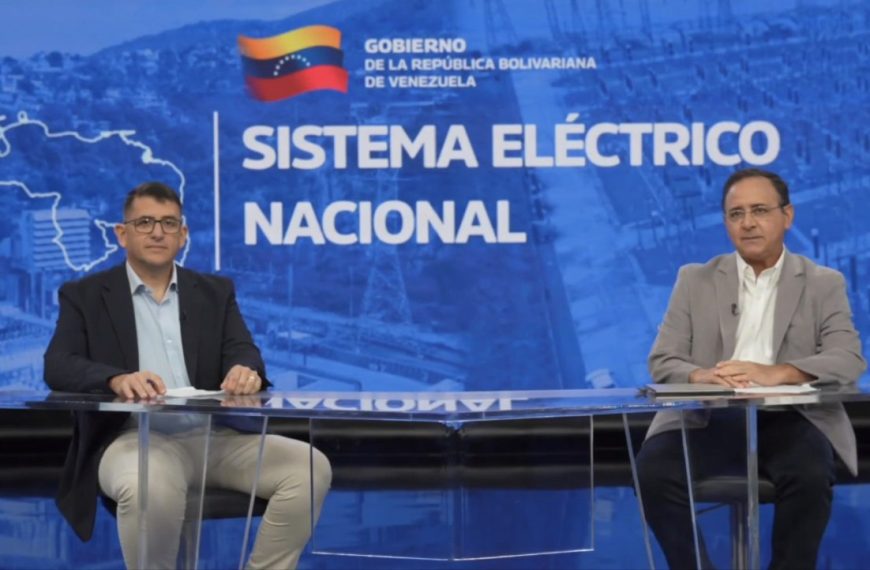 (VENEZUELA) EJECUTIVO NACIONAL ANUNCIA QUE ESTIMA INCORPORAR 1.300 MW AL SEN A FINALES DE 2026