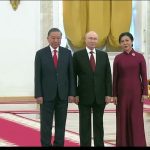 (RUSIA) PRESIDENTE PUTIN RECIBE A SU HOMÓLOGO DE VIETNAM, TO LAM EN EL KREMLIN