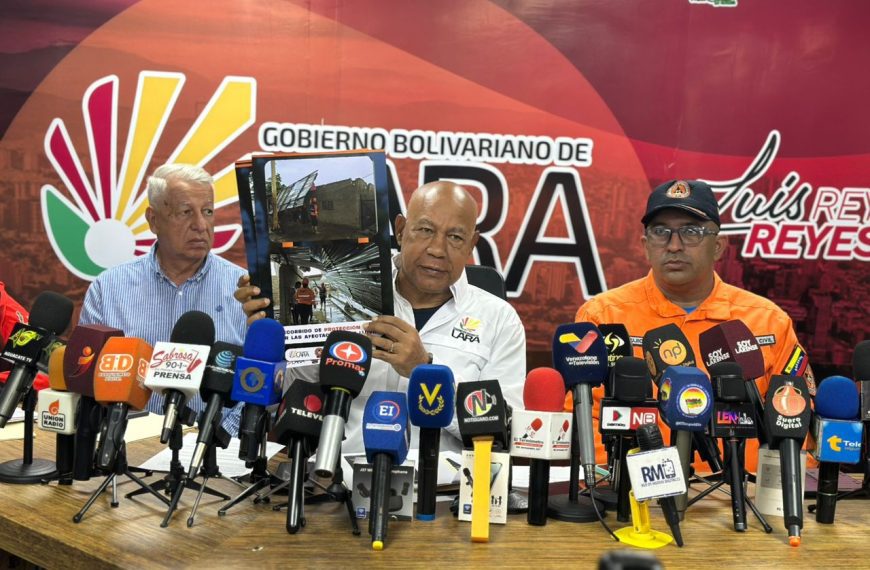 (VENEZUELA) GOBERNADOR DE LARA OFRECIÓ BALANCE Y ACCIONES DE RESPUESTA TRAS FENÓMENO ATMOSFÉRICO ATÍPICO EN LARA