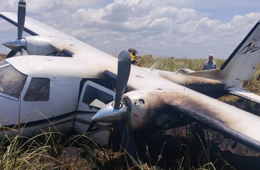 (VENEZUELA) AVIONETA PROVENIENTE DE CANAIMA SE ESTRELLA EN EL AEROPUERTO DE CIUDAD BOLÍVAR CON SIETE OCUPANTES A BORDO