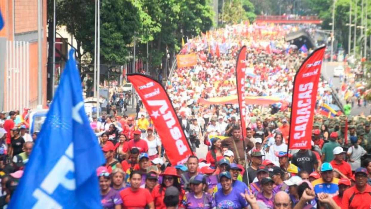 (VENEZUELA) MILITANCIA DEL PSUV SE MOVILIZA ESTE MIÉRCOLES EN CARACAS