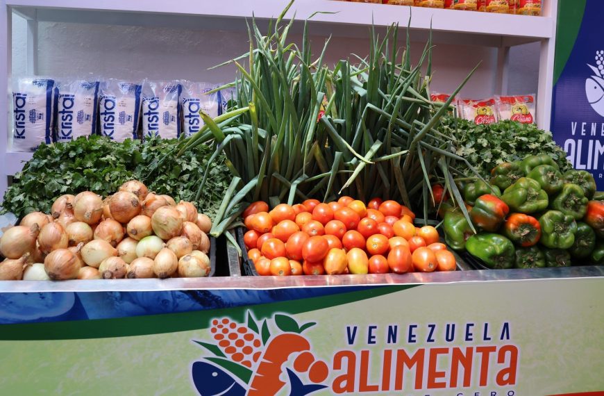 (VENEZUELA) PRESIDENTA ACTIVA PLAN VENEZUELA ALIMENTA