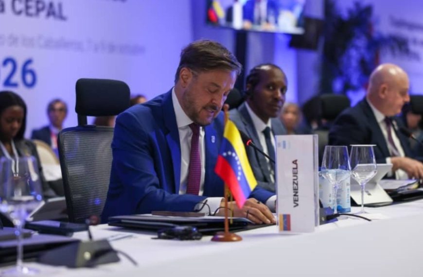 (REPÚBLICA DOMINICANA) CANCILLER DE VENEZUELA PARTICIPÓ EN EL DIÁLOGO DE ALTAS AUTORIDADES DEL 41.° PERÍODO DE SESIONES DE LA CEPAL