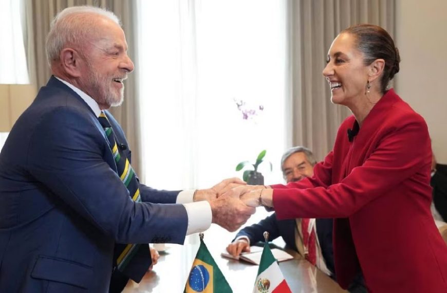 (MUNDO) PRESIENTES SHEINBAUM Y LULA ACUERDAN REUNIRSE TRAS ELECCIONES EN BRASIL