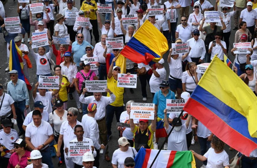 (MUNDO) TENSIÓN EN COLOMBIA POR NUEVA REGULACIÓN DE LA PROTESTA SOCIAL