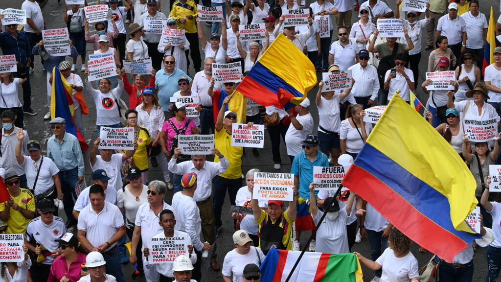 (MUNDO) TENSIÓN EN COLOMBIA POR NUEVA REGULACIÓN DE LA PROTESTA SOCIAL