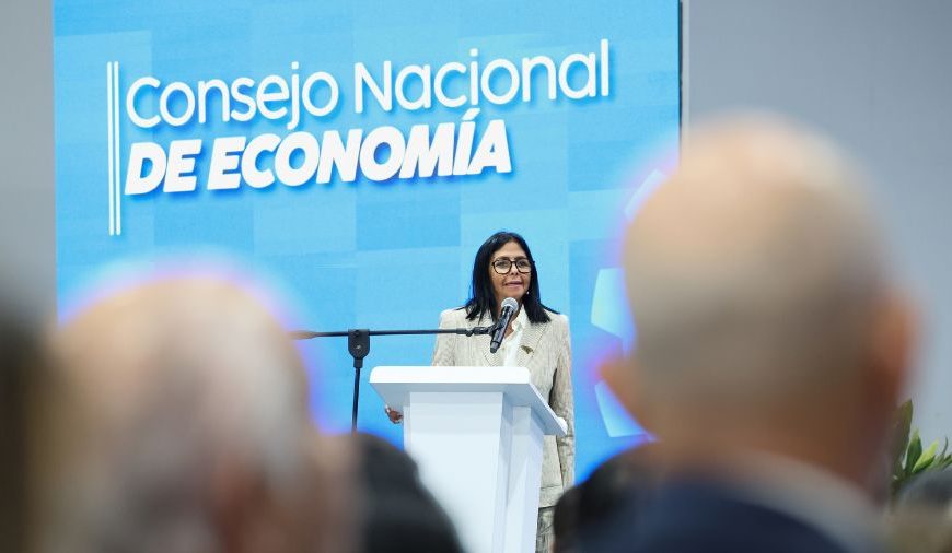 (VENEZUELA) PRESIDENTA DELCY RODRÍGUEZ ENFATIZA CAPACIDAD INDUSTRIAL INSTALADA EN EL PAÍS DURANTE EL BID INVEST