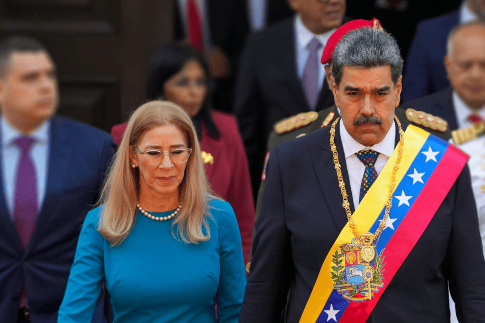 (EEUU) PRESIDENTE MADURO Y SU ESPOSA SE DECLARAN NO CULPABLES