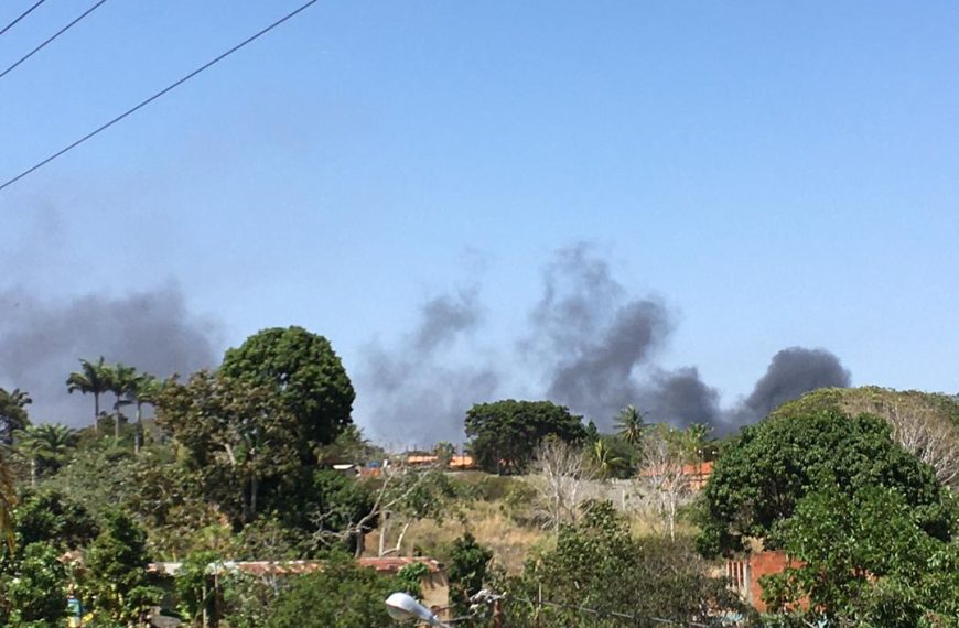 (VENEZUELA) REPORTAN INCENDIO EN SUBESTACIÓN ELÉCTRICA EL MANZANO