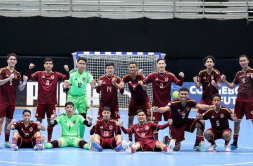 (MUNDO) VINOTINTO SUB-20 VA A SEMIFINALES DEL SUDAMERICANO DE FUTSAL